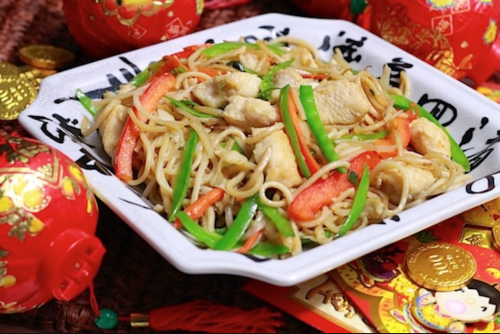 Chinese New Year Long Life Noodles